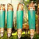 Skewers 'Beasts' with eyes head from shifters green handles. Skewers. The Gift Oasis. My Livemaster. Фото №4