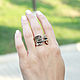 Bohemian Style ring made of silver HH0033. Rings. Sunny Silver. My Livemaster. Фото №4