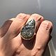 Order Dendritic opal ring Through thorns to the Stars, 925 silver, 19. marusy-1 (Marusy-1). Livemaster. . Vintage ring Фото №3