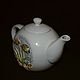 Teapot made of porcelain. Teapots & Kettles. Lana K art. Online shopping on My Livemaster.  Фото №2