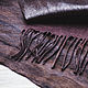 Men's Felted Grey Count Scarf. Scarves. Юлия Левшина. Авторский войлок COOLWOOL. Online shopping on My Livemaster.  Фото №2