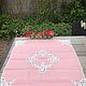 Tablecloth with napkins 'Pink cloud', Belgium. Vintage textiles. Dutch West - Indian Company. Online shopping on My Livemaster.  Фото №2
