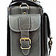 Leather briefcase 'Scout' black. Brief case. Russian leather Guild. Online shopping on My Livemaster.  Фото №2