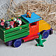 Детский набор "Веселый зоопарк"(грузовик+10 магнитов). Игровые наборы. Творческая мастерская Донсковой К. Ярмарка Мастеров.  Фото №6