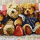 Happy family. Embroidered pattern. Bears-bears. Hand embroidery. Pictures. Svetlana Happy Embroidery. Online shopping on My Livemaster.  Фото №2