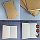 Midori Travelbook notebook made of premium leather. Notebooks. KulikovCraft. Ярмарка Мастеров.  Фото №4
