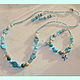 Jewelry set: ' Azure' Turquoise, blue. Jewelry Sets. Nice things. Online shopping on My Livemaster.  Фото №2