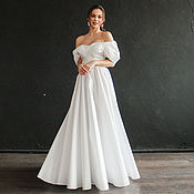 Элегантное свадебное платье «Агида»