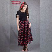 Одежда handmade. Livemaster - original item Skirt V R-1157. Handmade.