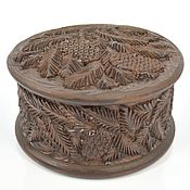 Для дома и интерьера handmade. Livemaster - original item Box: Large carved wooden box. Handmade.