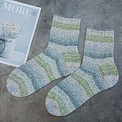Handmade knitted men's socks p.41-43