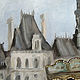 Paris Oil Painting Carousel Cityscape Architecture. Pictures. Viktorianka. My Livemaster. Фото №5