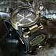 Steampunk wristwatch 'CULT WATCH' quartz movement, Watches, Saratov,  Фото №1