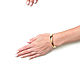 Bracelet thin 'Minimalism' bracelet without stones, strip. Hard bracelet. Irina Moro. My Livemaster. Фото №6