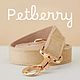 Бархатный поводок для собак в разных цветах. Поводки. Petberry. Интернет-магазин Ярмарка Мастеров.  Фото №2