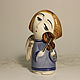 New angel-an angel with a violin. Easter souvenirs. Porcelain story. My Livemaster. Фото №5