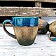 Кружка для кофе и чая, красивая посуда, керамика, Кружки и чашки, Москва,  Фото №1