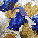 Paired paintings with irises, paintings with potal. Pictures. Annet Loginova. My Livemaster. Фото №6