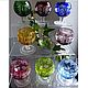 Glasses shot glasses grapes colored crystal Nachtmann Nachtmann. Vintage glasses. Cozy-h-o-u-s-e. Online shopping on My Livemaster.  Фото №2