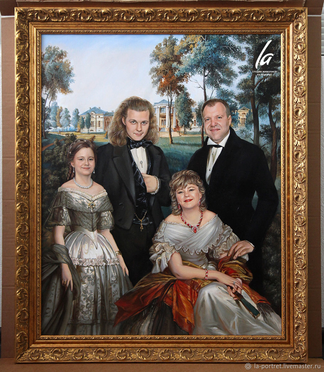 Портрет семьи Ломеллини