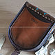 Кожаная сумка с тиснением "Кельтика". Классическая сумка. Lemberg Leather. Ярмарка Мастеров.  Фото №6