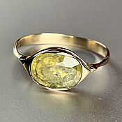 Мужское кольцо с Изумрудом 1,69ct, серебряное кольцо ручной работы