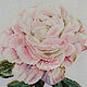 Embroidered picture "Peonies" triptych. Pictures. Cross stitch and beads!. My Livemaster. Фото №6