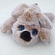 Dog from natural fur. Stuffed Toys. Holich_toys. My Livemaster. Фото №5
