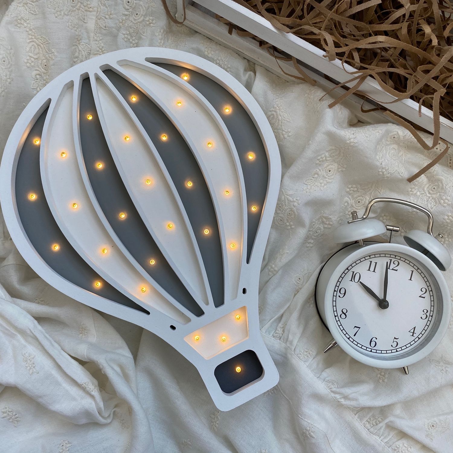 Ночник из дерева «Шар» или «Монгольфьер» – заказать на Ярмарке Мастеров ...