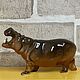 Hippopotamus : author's statuette. Figurines. Creative workshop Cheerful porcelain. Online shopping on My Livemaster.  Фото №2
