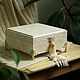 Заказать Шкатулка с именем или инициалами. Шкатулки (HandMadeJoli) (HandMadeJoli). Ярмарка Мастеров. . Шкатулки Фото №3