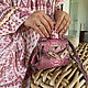 Pink Mini Handbag made of python skin Kelly. Classic Bag. exotiqpython. My Livemaster. Фото №6