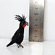 Pájaro loro, fieltro miniatura 1:12: , aceptar pedidos. Miniature figurines. AnzhWoolToy (AnzhelikaK). My Livemaster. Фото №4