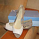  New leather ballet shoes beige 39,5 size, Vintage shoes, Moscow,  Фото №1