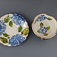 Tea Pair Blue Hydrangea. Single Tea Sets. Mila. My Livemaster. Фото №7