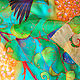 A copy of the work batik shawl 'June. Linden blooms', batik on silk. Shawls1. Amarga SilkPainting. Online shopping on My Livemaster.  Фото №2