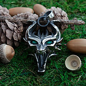 Украшения handmade. Livemaster - original item Alduin Dragon Pendant. Skyrim.  The Elder Scrolls. silver Nickel silver.. Handmade.