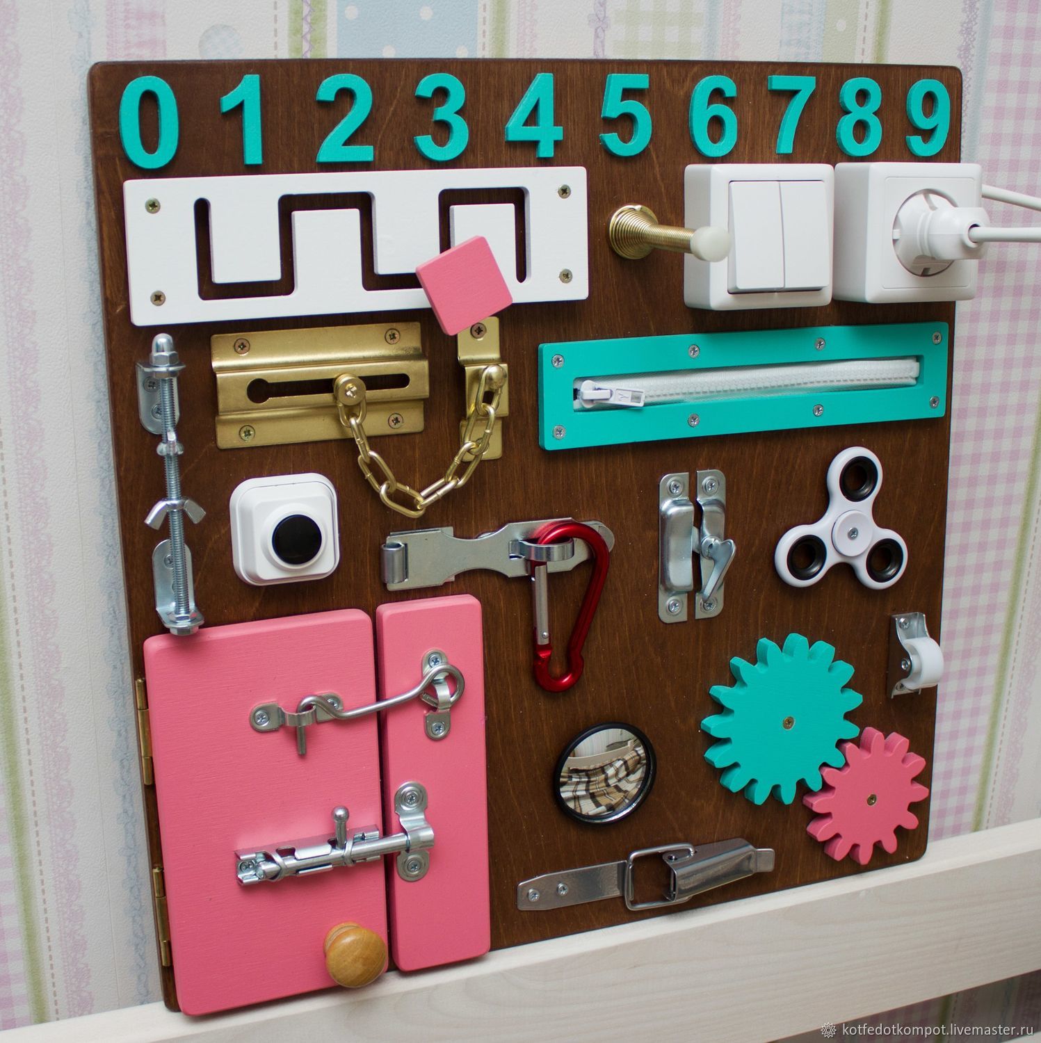 Бизиборд BusyTosha в интернет-магазине Ярмарка Мастеров по цене 2500 ...