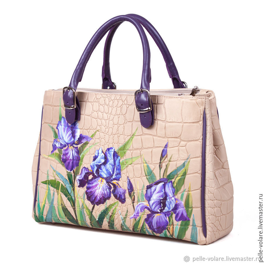 Сумка с ирисами. Роспись ирис сумки. Сумки ирис хорбах. Роспись ирис сумки. Сумка ирис.