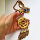 Винтаж: Подвеска на длинной цепи от Accessocraft NY. Кулоны винтажные. annya_kate_vintage. Ярмарка Мастеров.  Фото №4