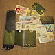 Compact wallet. Indigo-herbs. Wallets. Joshkin Kot. Online shopping on My Livemaster.  Фото №2
