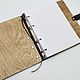 A5 Wooden Notebook for Teacher. Notebooks. semejnaya-masterskaya-bambuk. My Livemaster. Фото №4