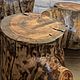 Декоративные пни, столики. Подставки. WoodCraft Studio. Интернет-магазин Ярмарка Мастеров.  Фото №2