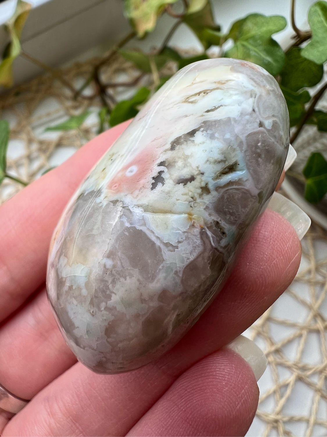 Агат Сакура 36 гр в интернет-магазине на Ярмарке Мастеров | Камни ...