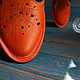 Sandals'Orange ' by your standards. Sandals. VOLGA-VOLGA. Online shopping on My Livemaster.  Фото №2