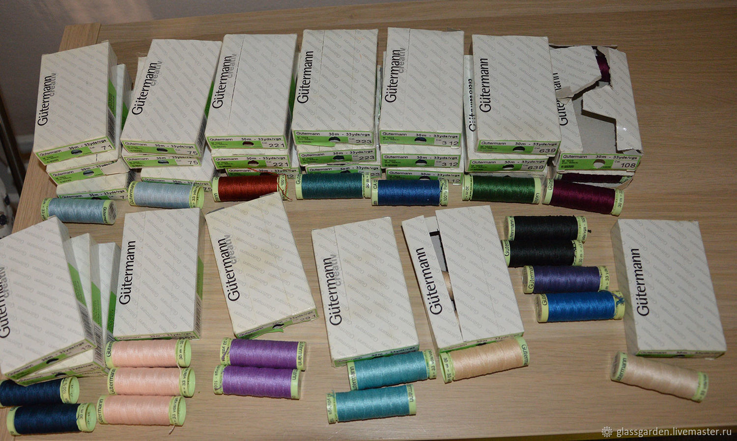Нитки Gütermann Top Stitch №30 30м в интернет-магазине на Ярмарке ...