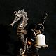 Морской конёк. Статуэтки. Дмитрий Монастырский 
тел.89200500702 (blacksmith-art). Ярмарка Мастеров.  Фото №4
