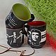 Ceramic mug with character quote, Mugs and cups, Vyborg,  Фото №1