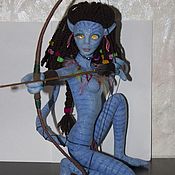 Куклы и игрушки handmade. Livemaster - original item Neytiri, the heroine of the movie Avatar. Handmade.