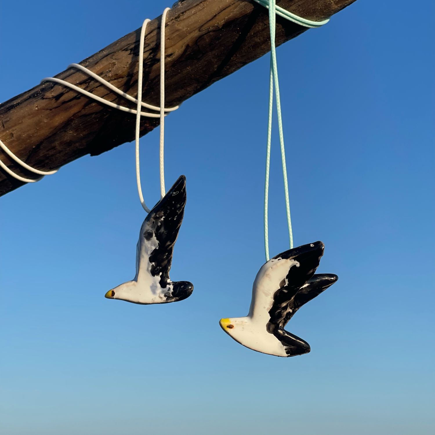 Подвеска керамическая Чайка в интернет-магазине Ярмарка Мастеров по ...